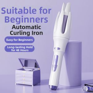 「China Plug」JIFANPAUL | Automatic 32mm Curling Iron for Long-lasting Waves and Gentle Styling