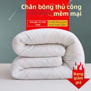 Chăn Bông Pha Sợi Dày Cho Mùa Xuân Thu Đông