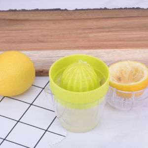 Orange Lemon Juicer with Graduated Cup Squeezer Multifunctional Household Manual Juicer Kitchen Gadget