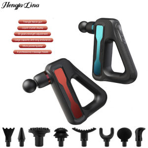 Electric MassageGun 32 Level FasciaGun Deep Tissue Neck Body Back Muscle Sport Massager Relaxation Pain Relief Exercise