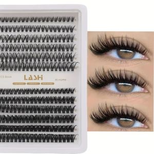 Soft Lash Bundles  Beginner-Friendly Segmented False Eyelashes for Cross-Wedding Parties And Club Daily Work Meetings.