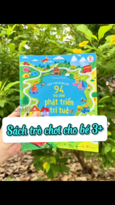 Hành trình khám phá 94 trò chơi phát triển trí tuệ - Sách trò chơi hoạt động tương tác cho trẻ - Vizibook