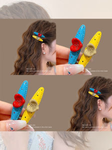 NING ZHOU | Heart Dot Bow Clip Hair Pin