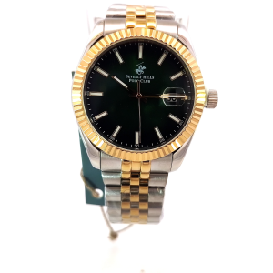 Beverly Hills Polo Club Mens Two-Tone Watch (BP3018X.270)