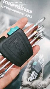 Bộ cờ lê đầu tròng hai đầu miệng Wera Wera 05020314001 6005 Joker 4 Set 1 6005 Joker 4 Set 1 Double open-ended wrench set gồm 4 cái