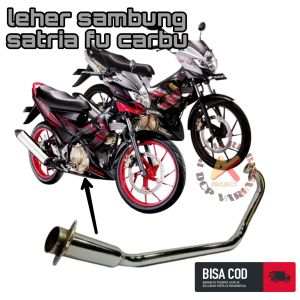 {\n    \"article\": \" Leher Sambung Knalpot Standar Satria Fu Carbu Pipa Knalpot Satria Fu Carbu