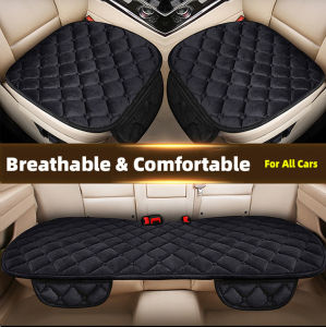 (Ready Stock in Malaysia) 3 in 1 Car Seat Cover Car Cushion Cover Set Car Front Back Seat Car Seat Cushion Mat Accessori Car Pelapik Kusyen Kereta