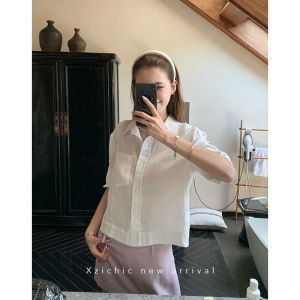 Relaxed Style Women Shirt 100% Linen