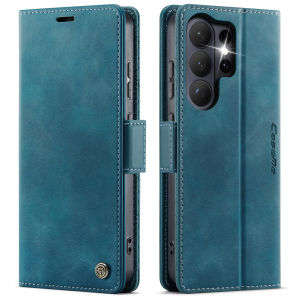 CaseMe Retro Từ Tính Da PU Ví Điện Thoại Dành Cho Samsung Galaxy S Series Đựng Thẻ Túi Bao Chống Sốc Chống Trầy Xước