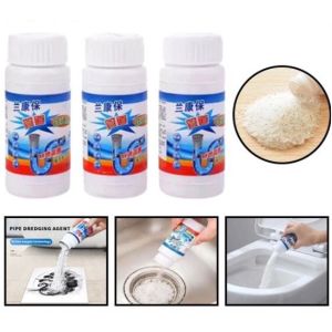BY50 Bubuk Pembersih Saluran Air Anti Sumbat Mampet Pipa Air & WC