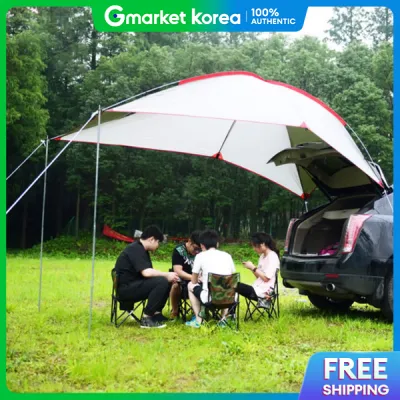 Car Tarp Vehicle Awning Car Camping Tent Sunshade
