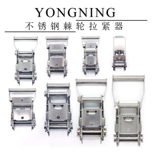 Ningyou 304316 Stainless Steel Rope Tensioner Carriage for Self-Driving Travel Luggage Rack Cargo Tightener Direct Sale