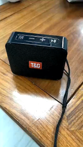 T&G TG-166 Square Mini Portable Super Bass Bluetooth Wireless Speaker with Strap