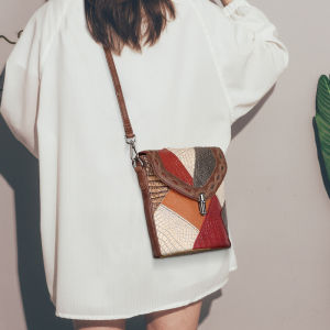 ผู้หญิงหนังแท้ กระเป๋าหนังแท้ กระเป๋าสะพายข้างวินเทจ กระเป๋าหนังแท้หัวไหล่