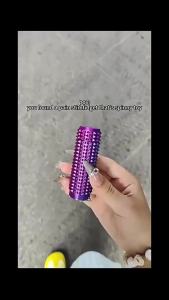 Meade | Funny 3D Printed Spiky Fidget Toy Button Click & 360° Rotate Palm Massage Stress Relief Keychain Sensory Toy Autism ADHD Adults