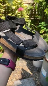 มาแล้วจ้า ขายดีตลอด รองเท้ารัดส้นหญิง เท่มาก # รองเท้าเดินป่า# รองเท้าใส่เที่ยว แห้งไว ใส่สบายน้ำหนักเบา ปรับสายได้ตามขนาดเท้า