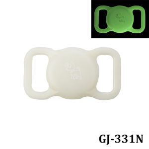 Vòng Cổ Thú Cưng Bằng Silicon Có Họa Tiết Phát Sáng Chống Mất Định Vị Cho Mèo Chó Vỏ Bảo Vệ Nhiều Màu Sắc Cho Thiết Bị Định Vị Apple