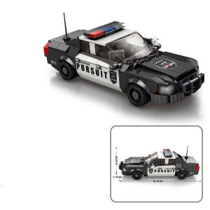 404PCS Police Car Building Blocks City Special Police Vehicle Technology Bricks Model Kids Educational Assembly Toys Idea Gifts