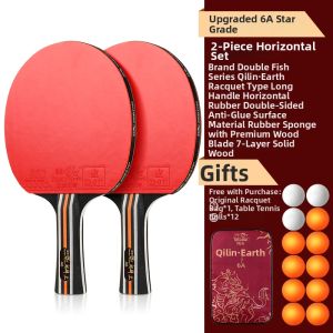 DOUBLE FISH | Official Professional Star Carbon Rubber Table Tennis Racket