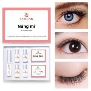 Bộ Nâng Mi Lakerain Uốn Mi Bán Vĩnh Viễn Tạo Sóng Dụng Cụ Trang Điểm Cho Nữ Kích Thước Đầy Đủ