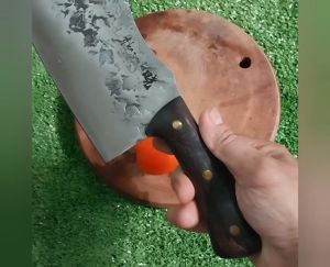 Dao Chặt Xương Lưng Gù Akatsuki nhập khẩu Nhật Bản chuyên chặt Gà Ngan Vịt thái lạng cá lọc thịt lọc cá -500gr