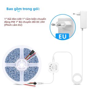 5M 10M Cảm Biến Chuyển Động PIR Đèn LED Âm Trần Dải WS2811 Pixels Có Địa Chỉ Theo Dõi Băng 24V Cho Phòng Hành Lang Cửa Ra Vào Đèn