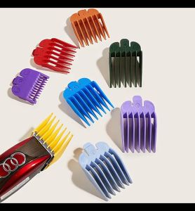 1 Pack Isi 10 Pcs Sisir Panduan Pemangkas Rambut Universal Ukuran 05 - 8 Berkualitas