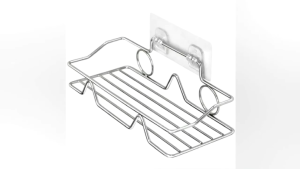 ชั้นวางที่ช่วยวางสบู่ เป็นชั้นวางสบู่สแตนเลสติดผนัง ไม่ต้องเจาะผนัง สะท้อนเสนอคุณภาพที่ดีในห้องน้ำ