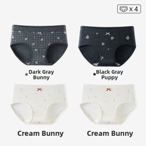 Yuzhaolin | Antibacterial Cotton Youth Large Size Seamless Panties