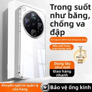 Newyu | Ốp Lưng Bảo Vệ Camera Trong Suốt Mỏng Toàn Diện