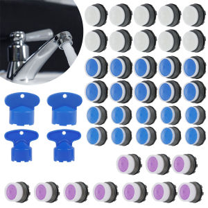 40PCS Faucet Aerator Saving Flows Restrictors Splash Proof Water Compatible M16.5 18.5 21.5 and 24mm Threaded
