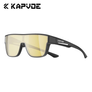 kapvoe | KAPVOE Fit-Over Sunglasses Designed To Be Worn Over Prescription Glasses Square Frame Style Ideal for Outdoor Sports Cycling
