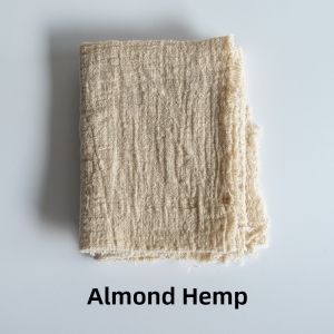 Washed Cotton Linen Texture Tablecloth Simple Japanese Style Tea Towel Background Cloth Stage Props Heat Insulation Pad