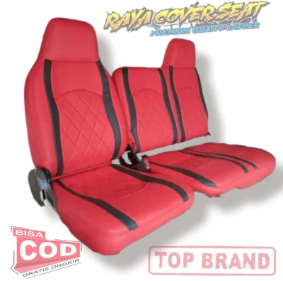 Bungkus jok mobil mitsubishi canter euro 4 tipe FE71 motif simple list