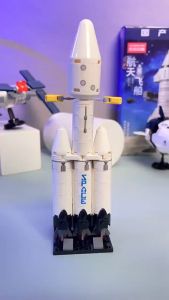 Space Rocket 3D Model Building Blocks Toys Christmas Gifts for Kids