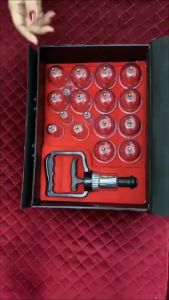 Ống giác hơi không dùng lửa Duy Thành YGH01 (Valy nâu) 17 ống