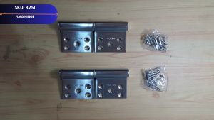 Stainless 304 Flag Hinge Metal Door (1 pair)