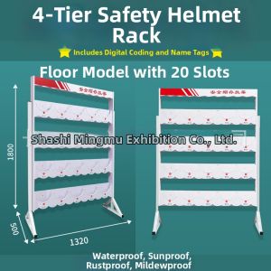 Multi-use Safety Helmet Storage Rack