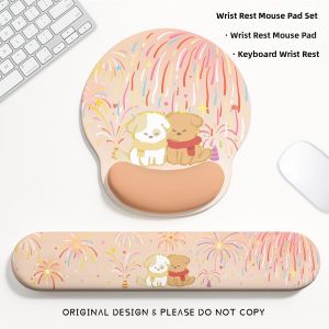 KALLDUN | Carpal Tunnel Prevention Cute Wrist Rest Mouse Pad