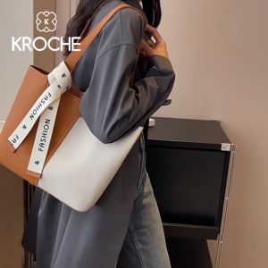 Kroche - [FREE SYAL] Gabriella Totebag Wanita Totebag Kuliah Tas Wanita Terbaru 2025 Tas Wanita Import Shoulder Bag Dua Warna