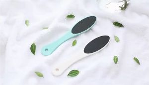 SHINE STAR - alat gosok kaki 1 Perawatan Kaki Kalus Sikat Batu Apung Grinding Kaki Batu Scrubber Pedicure Terkelupas Remover Dua Sisi Membersihkan/Alat Perawatan Kaki/alat gosok kaki/penghalus kaki/COD