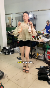 [Form nhỏ tăng size] Giày Sandal Nữ Đế Xuồng 9cm Quai Ngang Pixie H100