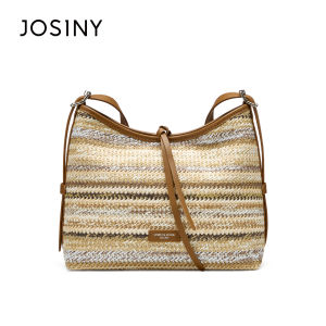 Josiny | Plaid Shoulder Tote Bag