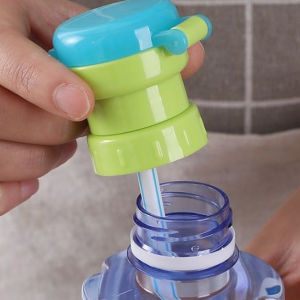 Tutup Botol Minuman Bayi Anti Tumpah Sedotan Tutup Botol Anak Cover Tutup Botol Air