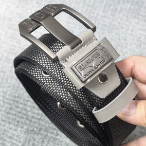 Belt Combat Waist Belt Black for Jeans Nylon Tactical Belt Metal Buckle Canvas Belts Brand Men Belt Gift
