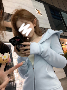 เสื้อแจ็คเก็ตฮู้ดสีน้ำเงินทรงสลิมฟิตสำหรับผู้หญิง ฤดูใบไม้ร่วง/ฤดูหนาว เสื้อคลุมกันหนาวแบบหนา ผ้าฝ้ายผสมโพลีเอสเตอร์ ปกติ