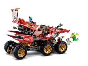 LEGO NINJAGO 71869 Đồ Chơi Lắp Ráp Chiến Hạm Land Bounty (1214 chi tiết)
