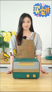 SG【READY STOCK】CHANGHONG 12L Mini Electric Oven Vertical Multi Purpose 3 Layers Toaster Household Toaster Oven For Baking