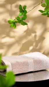 Khăn Gội Đầu Quấn Đầu Salina 80x36cm 100% Cotton Siêu Thấm Nước Nhanh Khô Tóc Nhẹ Mềm Mịn SHT004