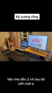 Kệ xương rồng mini kệ sách gỗ để bàn lắp ghép hình cây trang trí bàn làm việc để sách để đồ đa năng 40x17x40 ND26